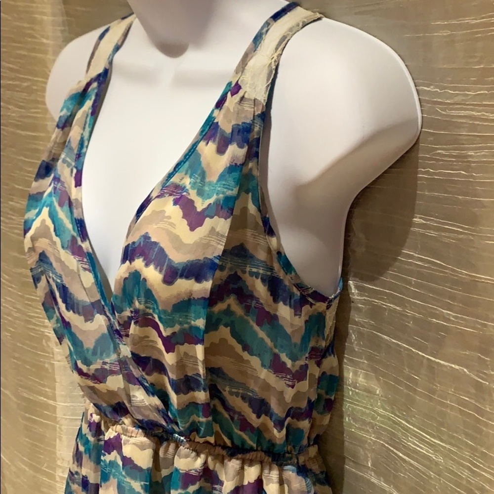 Lace Back Dress - Picture 2 of 10